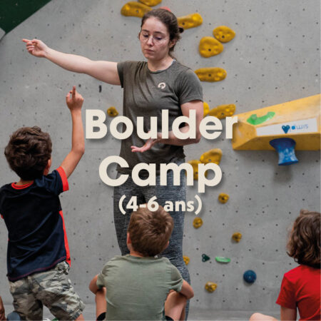 Boulder Camp 4-6 ans