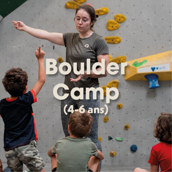 Boulder Camp 4-6 ans