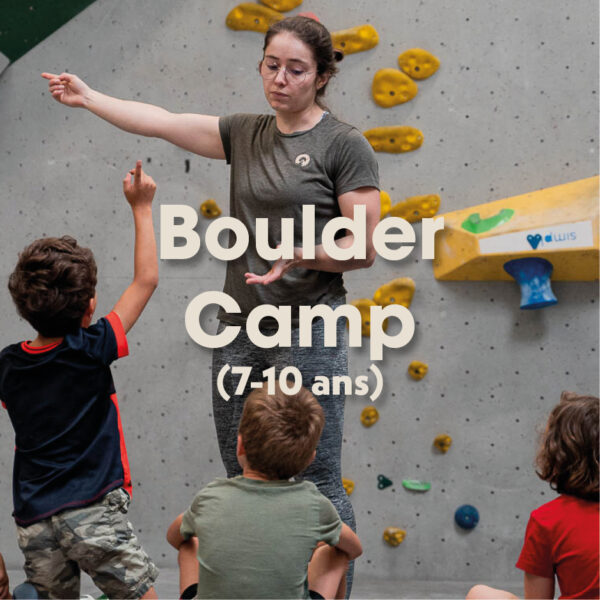 Boulder Camp 7-10 ans